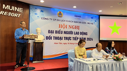 Hội nghị Đại biểu người lao động năm 2024 tại Công ty Cổ phần DLKS Sài Gòn - Mũi Né